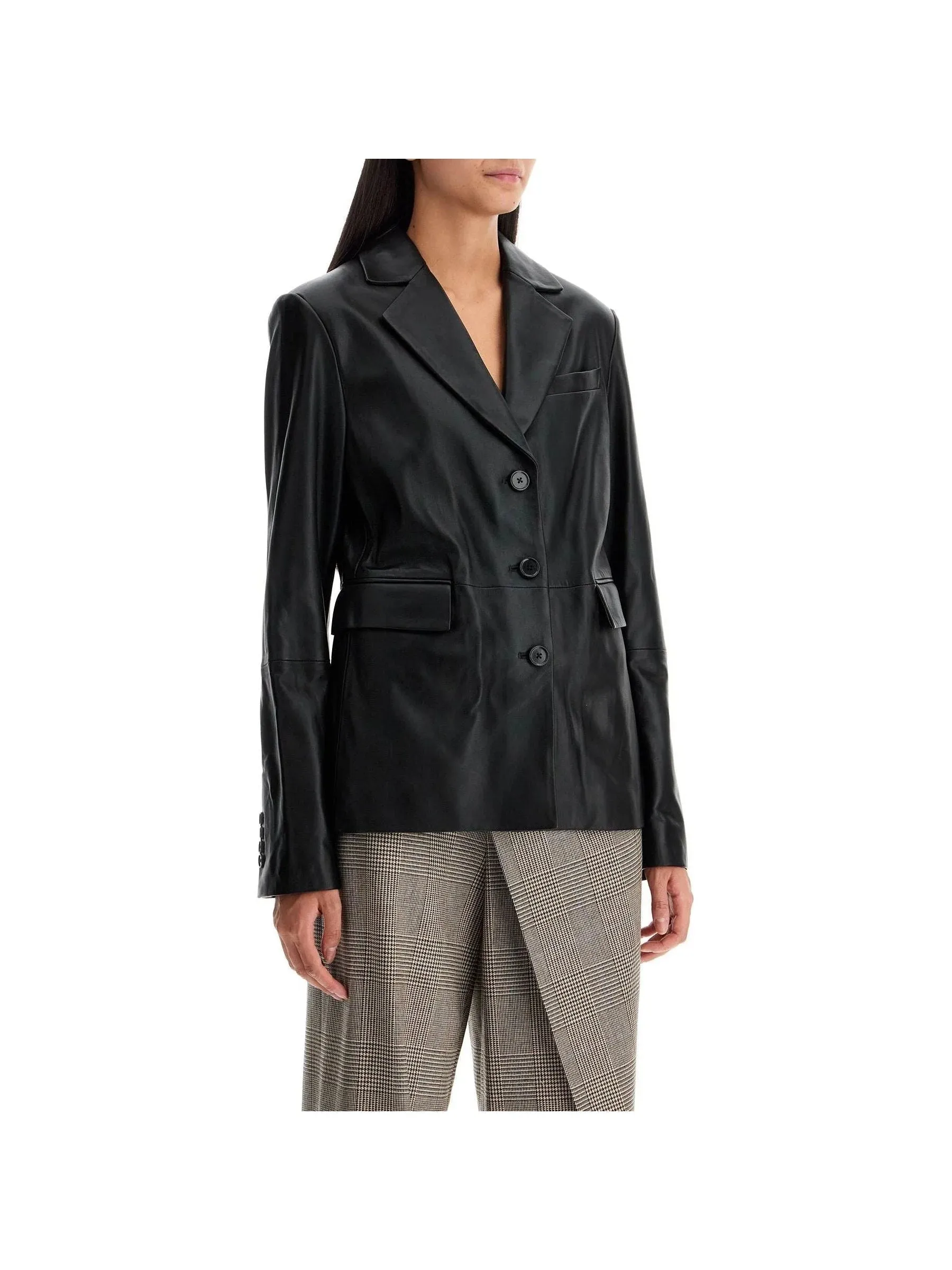 Aldo Leather Blazer