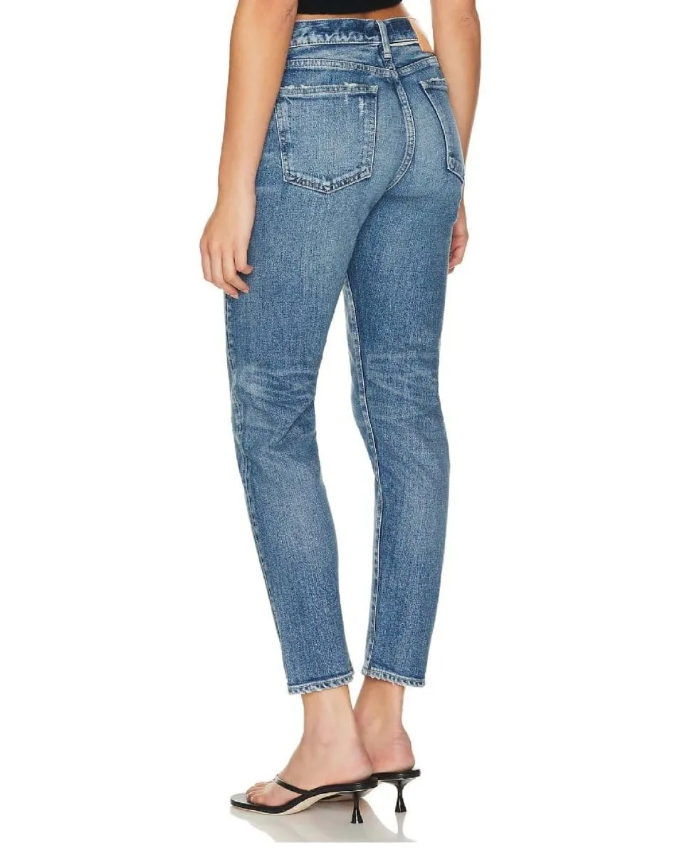 Annesdale Tapered Mid Jeans