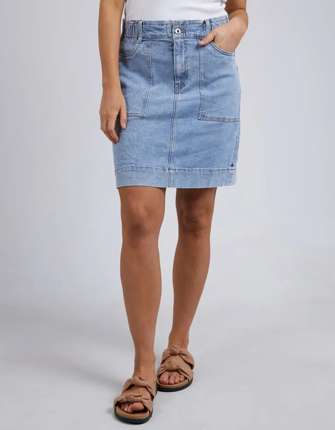 Atlas Denim Skirt