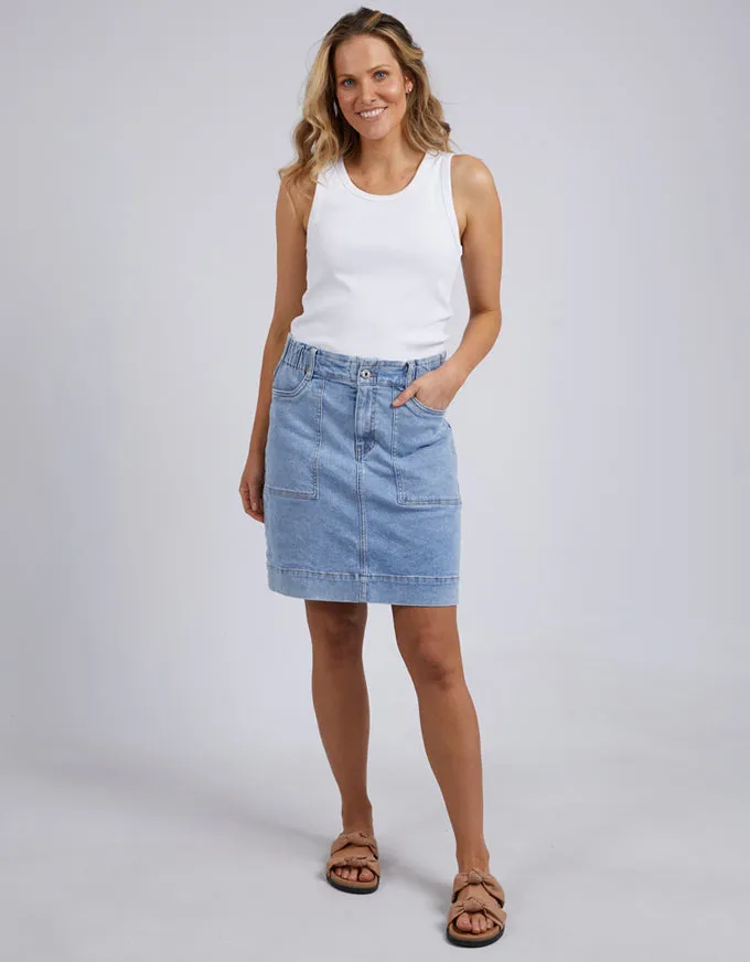 Atlas Denim Skirt