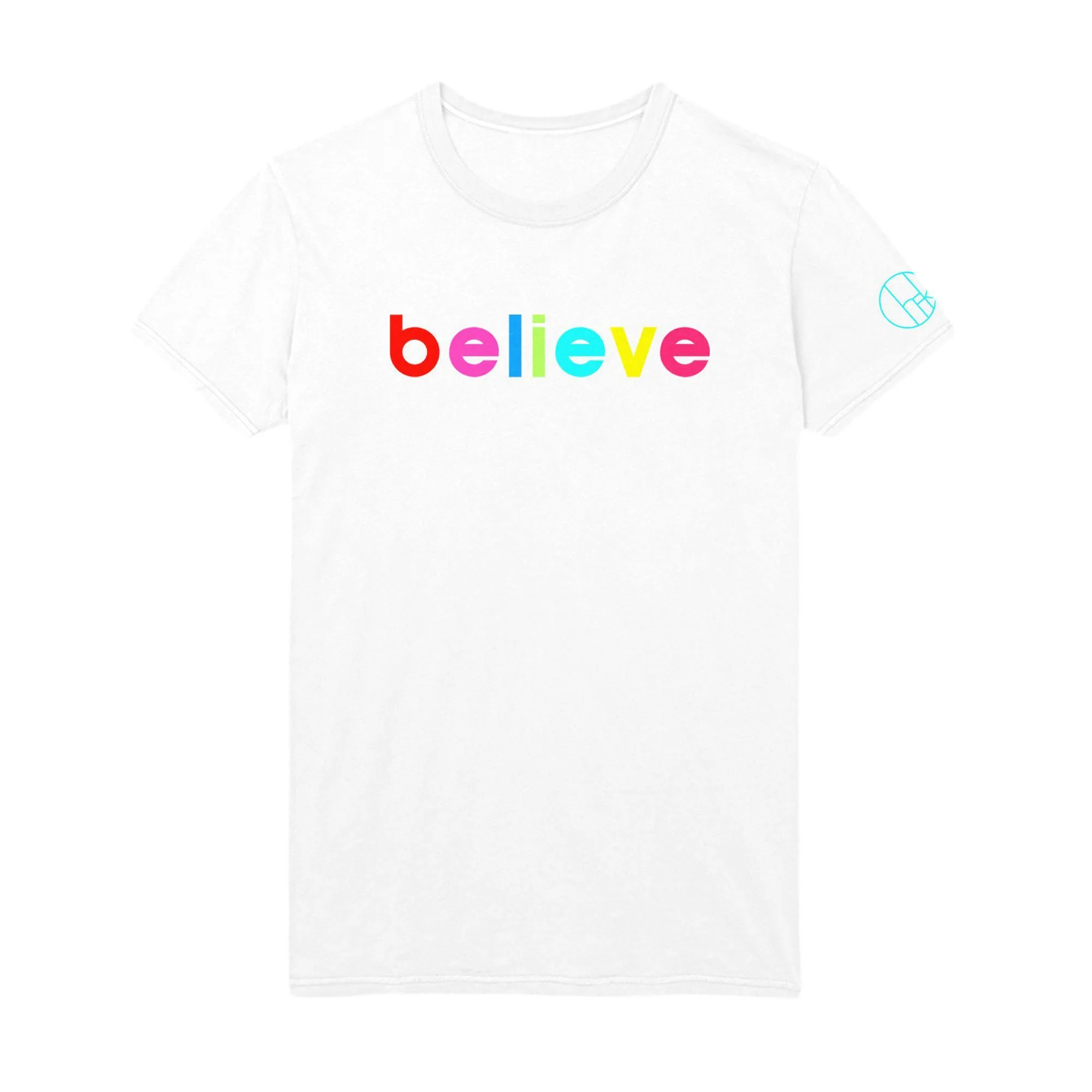 Believe Rainbow Tee