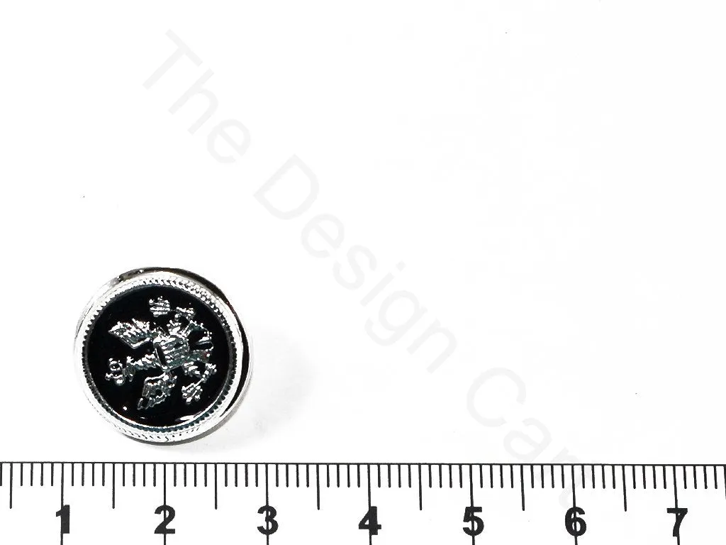 Black Royal Wings Coat Buttons