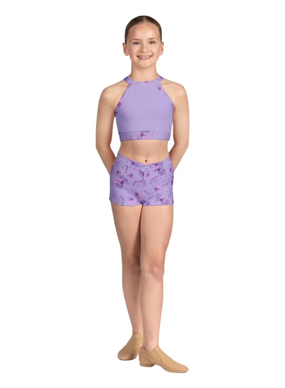 Bloch Child Pink Petal Shorts CR5224