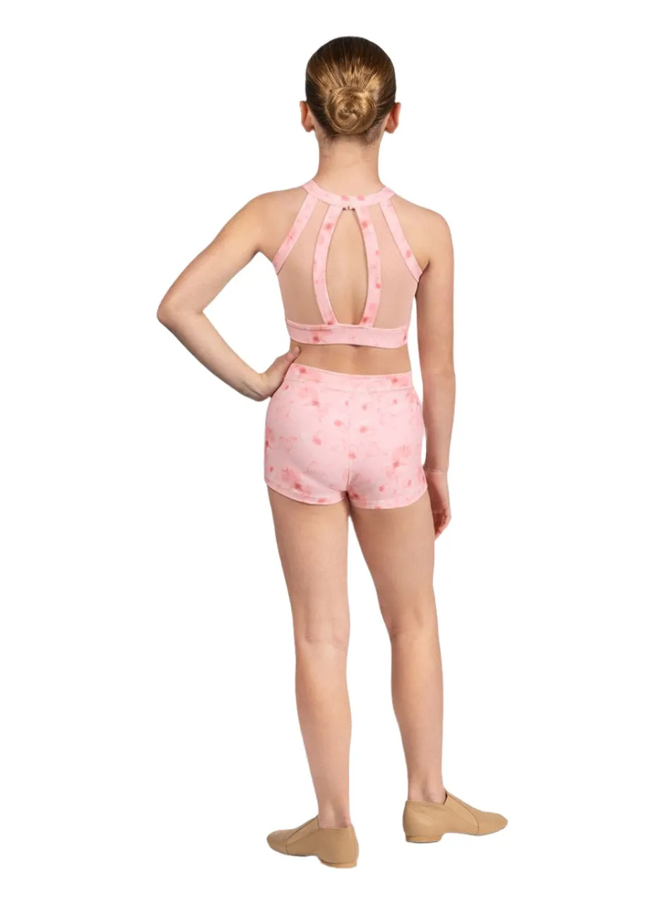 Bloch Child Pink Petal Shorts CR5224