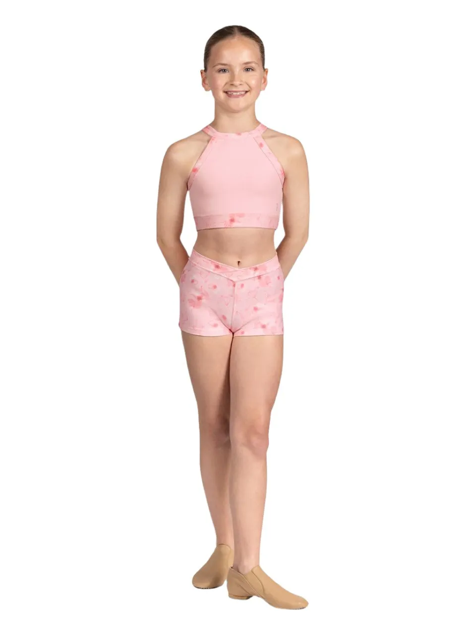 Bloch Child Pink Petal Shorts CR5224