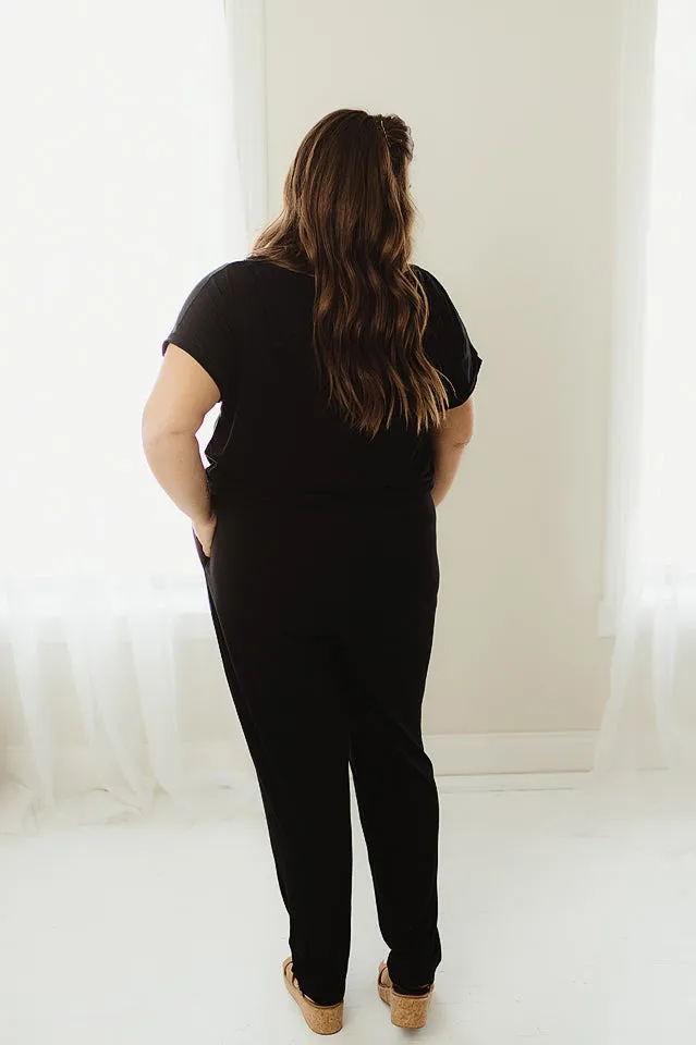 Boat Neck Jumpsuit