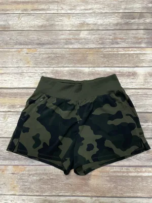 Camouflage Print Athletic Shorts All In Motion, Size M