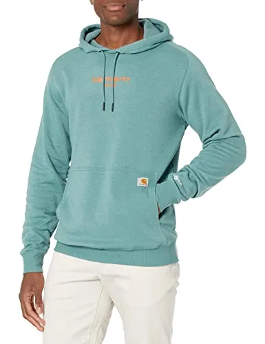 Carhartt 106655 mens Force Relaxed Fit Lightweight Logo Graphic Sweatshirt 105569