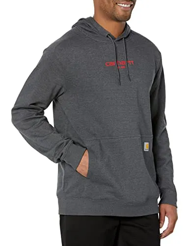 Carhartt 106655 mens Force Relaxed Fit Lightweight Logo Graphic Sweatshirt 105569