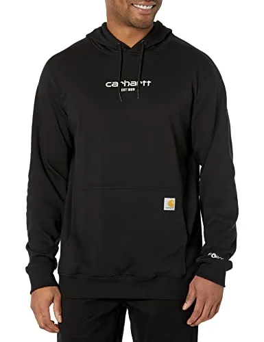 Carhartt 106655 mens Force Relaxed Fit Lightweight Logo Graphic Sweatshirt 105569