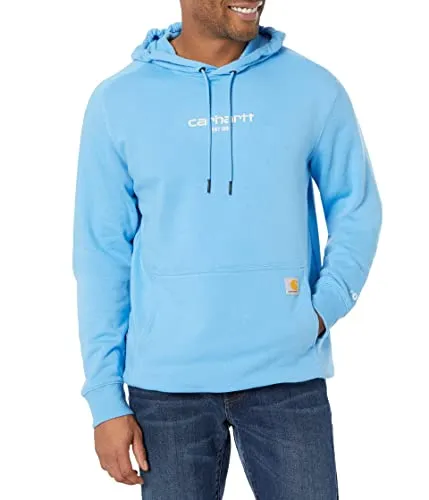 Carhartt 106655 mens Force Relaxed Fit Lightweight Logo Graphic Sweatshirt 105569