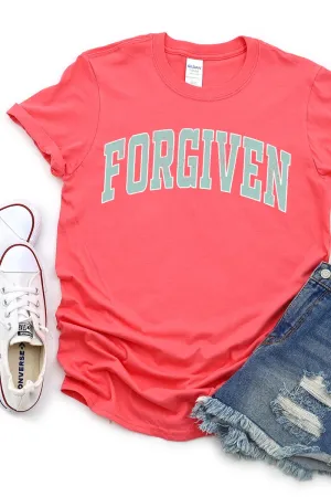 Distressed Varsity Forgiven Short Sleeve Relaxed Fit T-Shirt