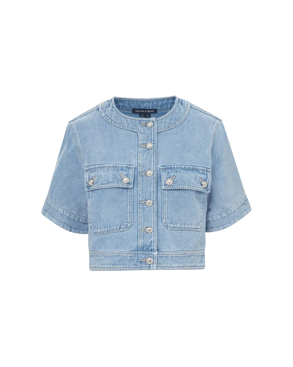 Elias Denim Short Sleeve Jacket