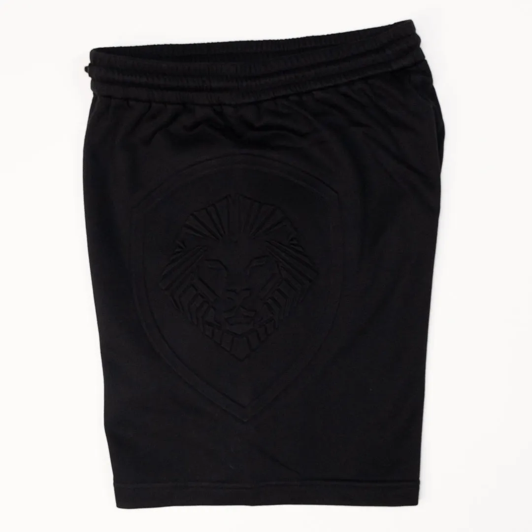 Embossed Shorts - Black