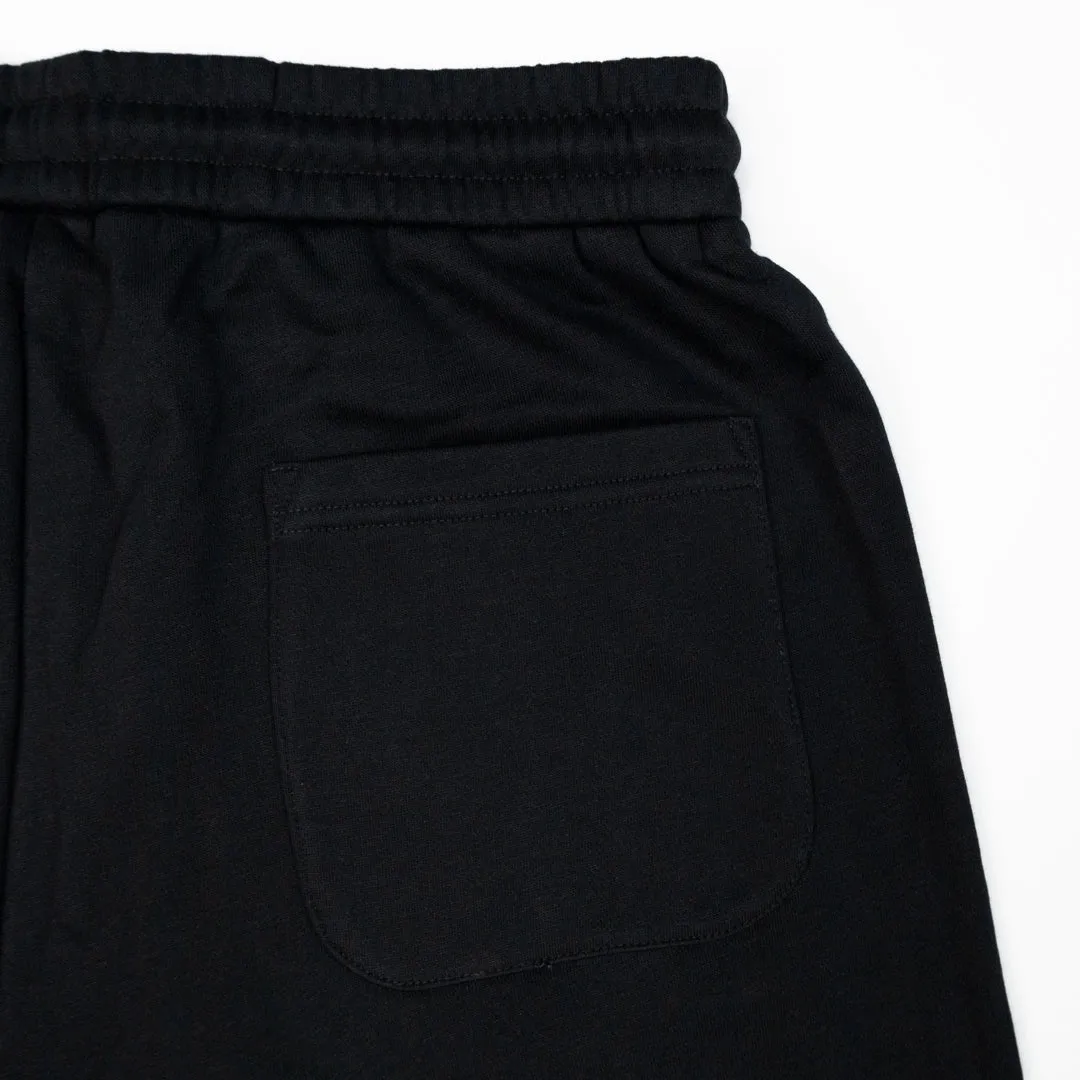 Embossed Shorts - Black