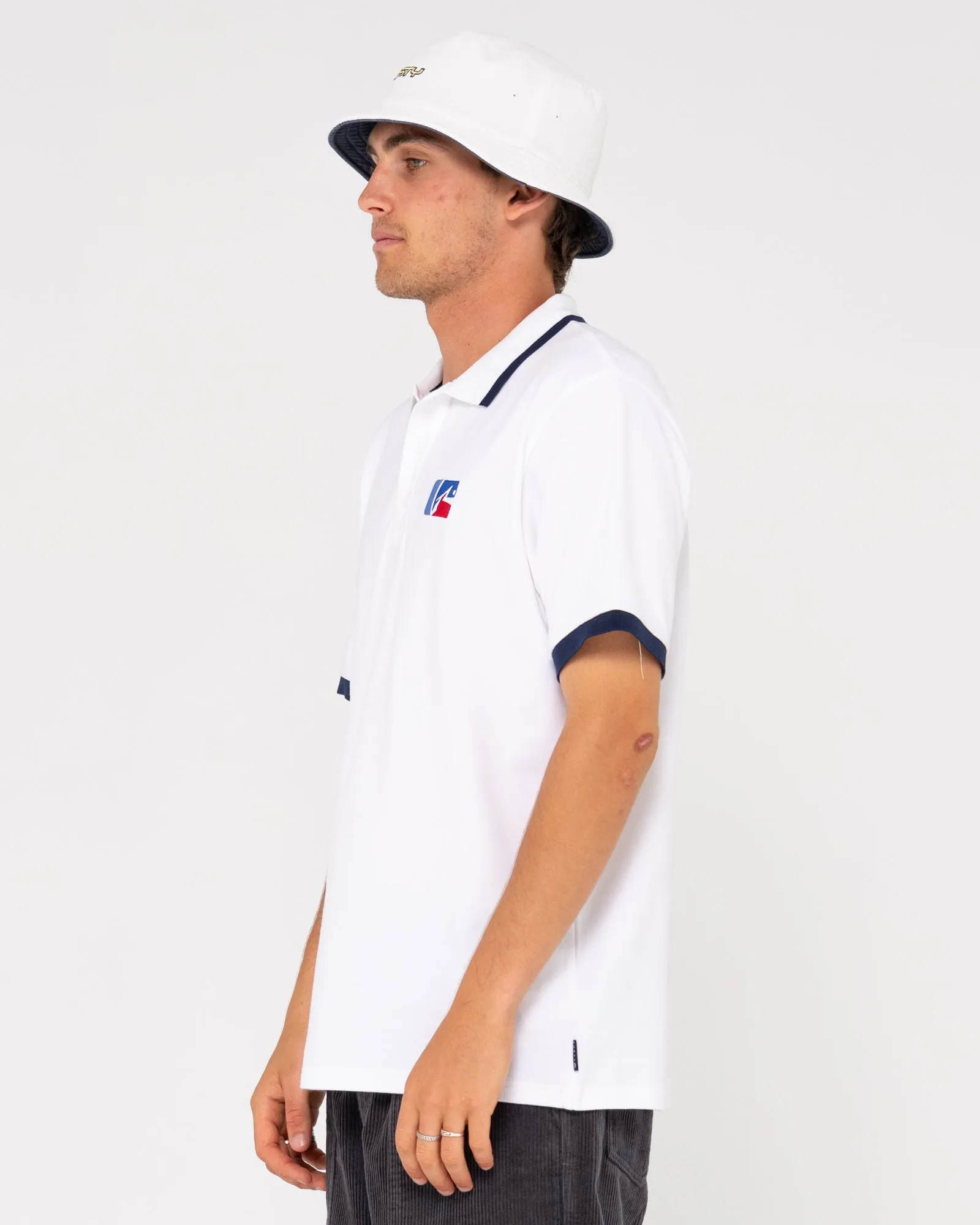 Fore Right Tipped Relaxed Fit Polo