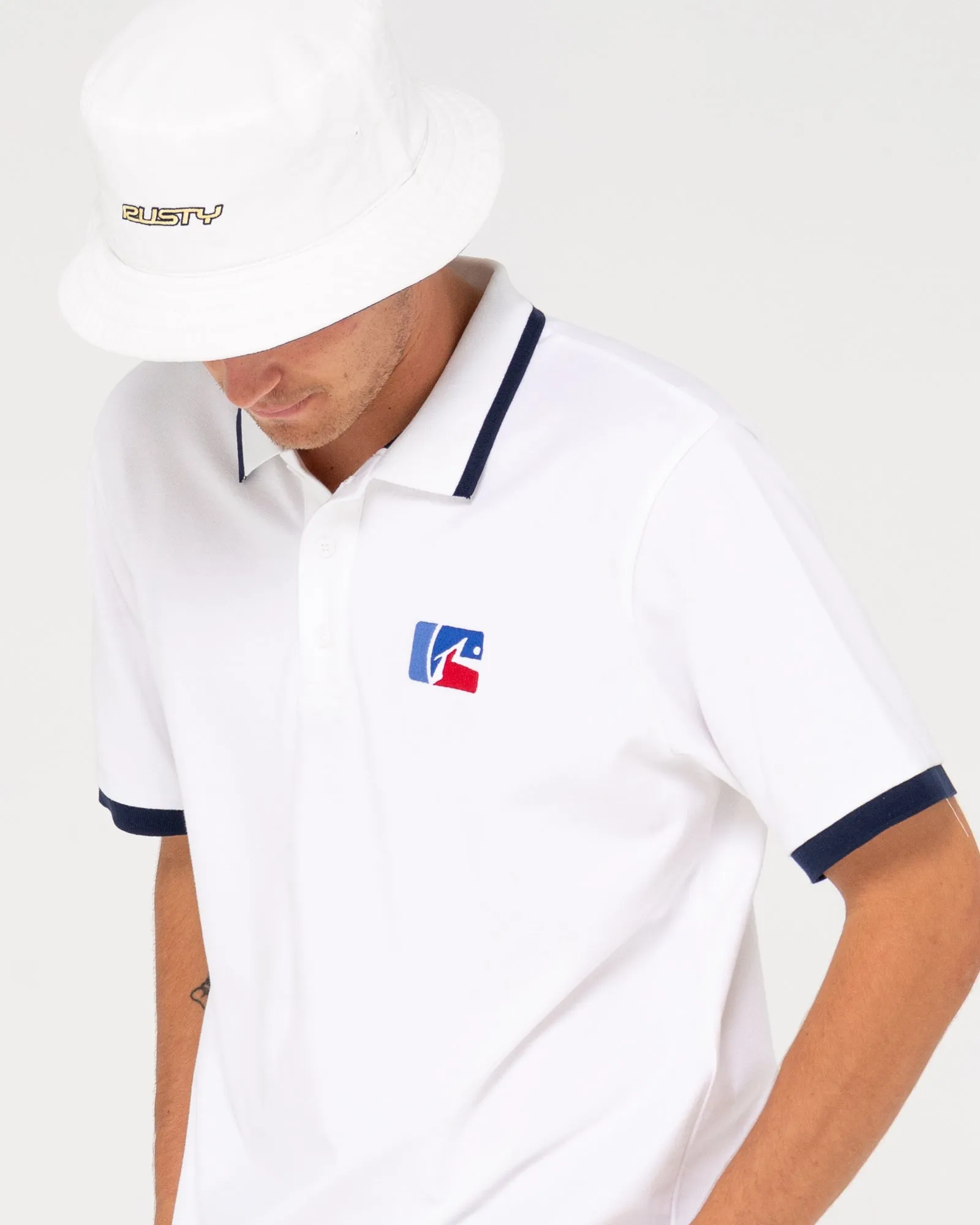 Fore Right Tipped Relaxed Fit Polo