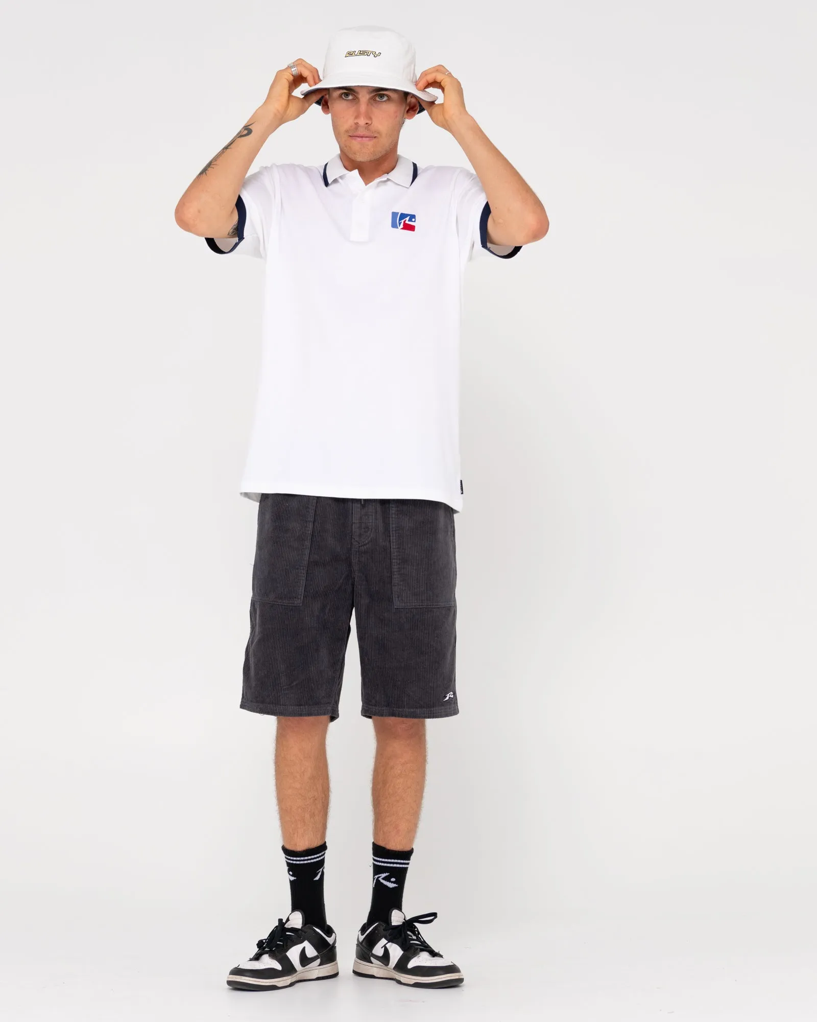 Fore Right Tipped Relaxed Fit Polo