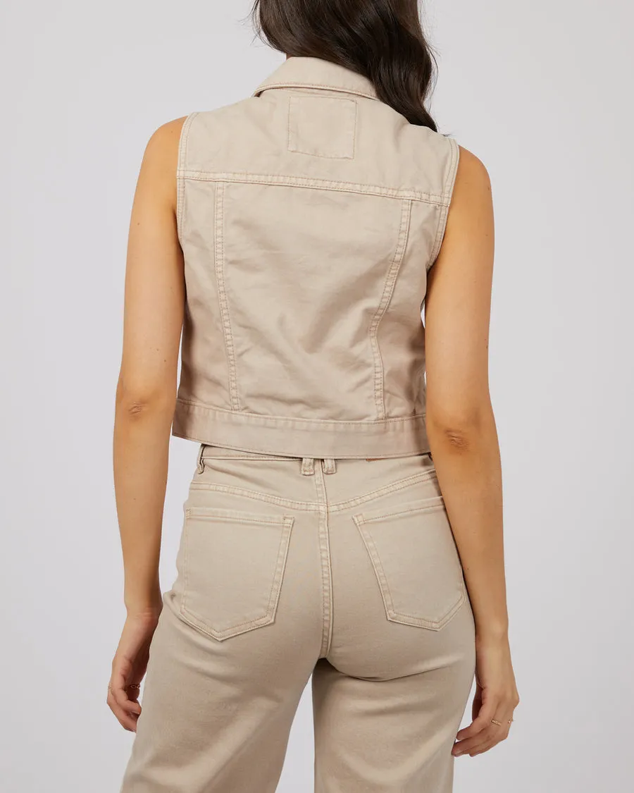 Harper Vest | Beige