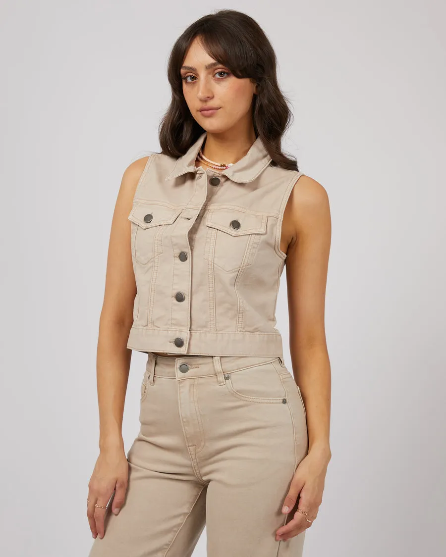 Harper Vest | Beige