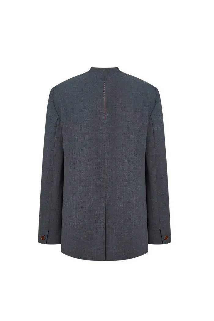 Hera Blazer in Worsted Wool Blend