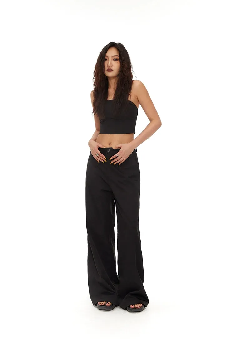 High Waist Wide Leg Pants