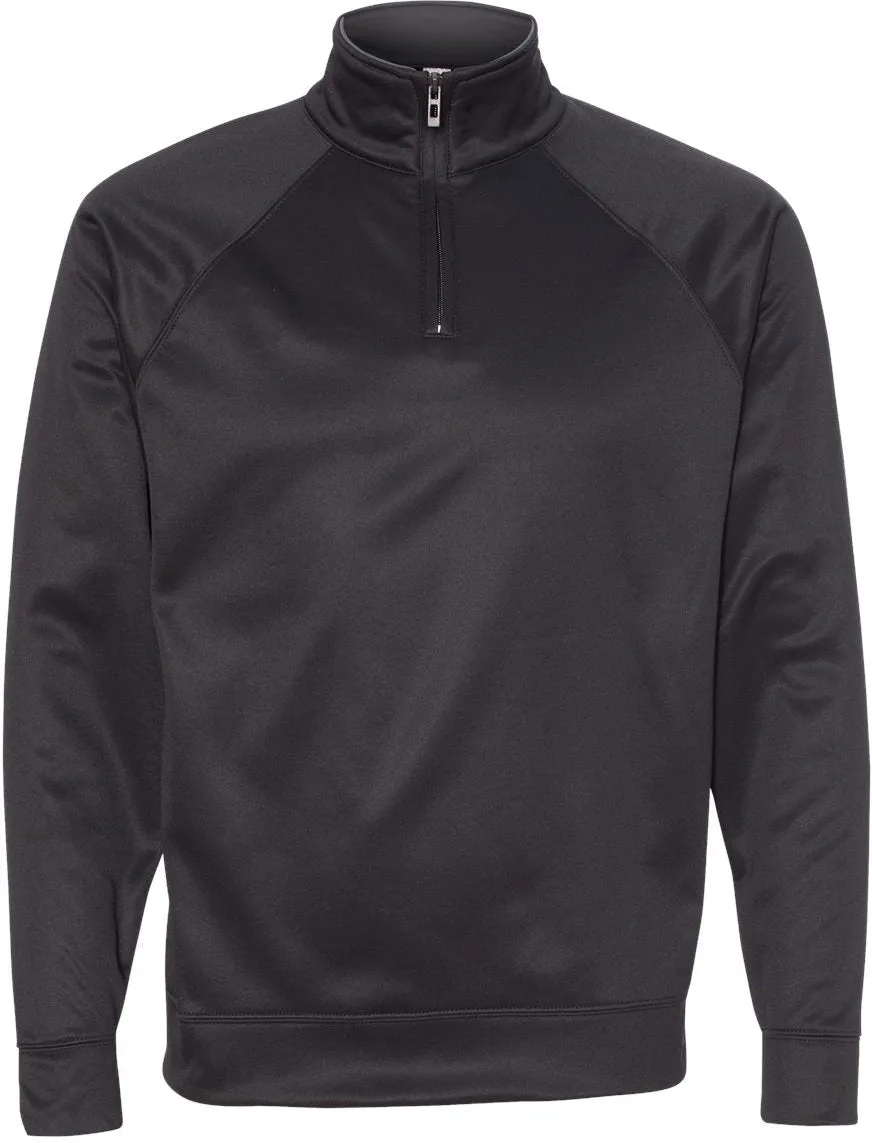 Jerzees Dri-Power Sport Quarter-Zip Cadet Collar Sweatshirt