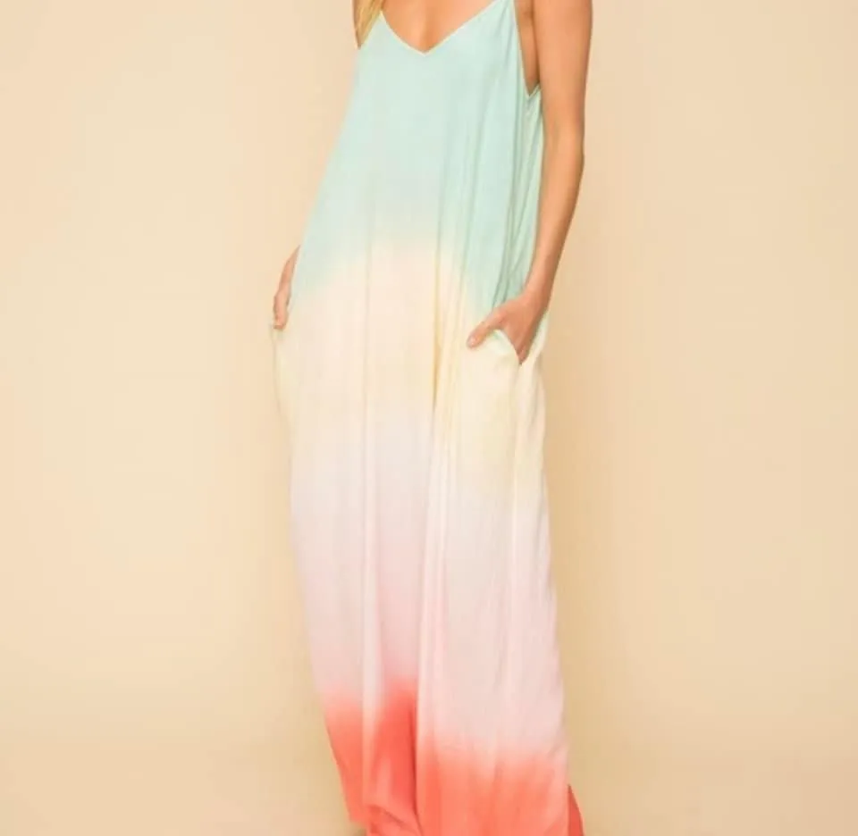 Ladies’ Summer Sorbet Ombré Maxi