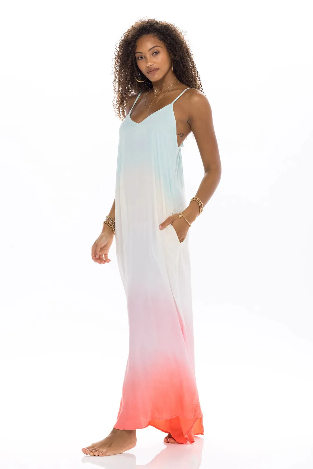 Ladies’ Summer Sorbet Ombré Maxi