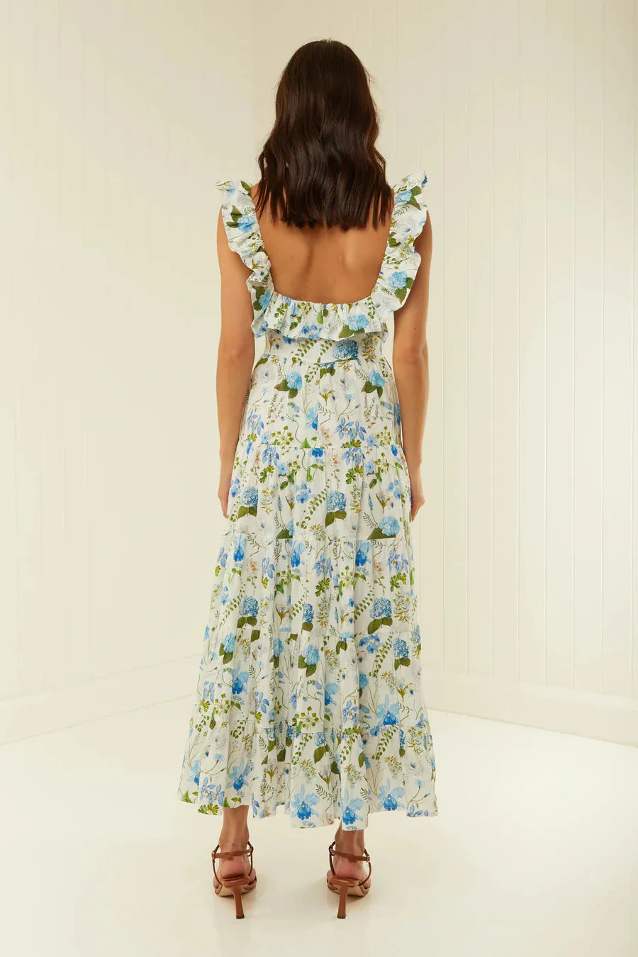 LEON DRESS- BLUE ORCHID