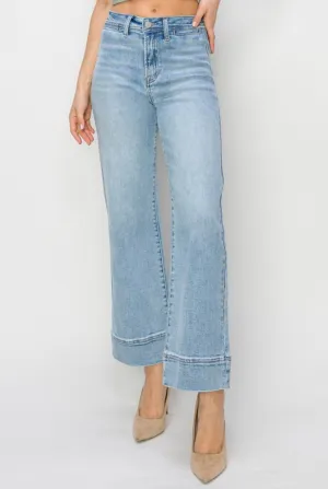 Lexi Crop Wide Leg Jeans