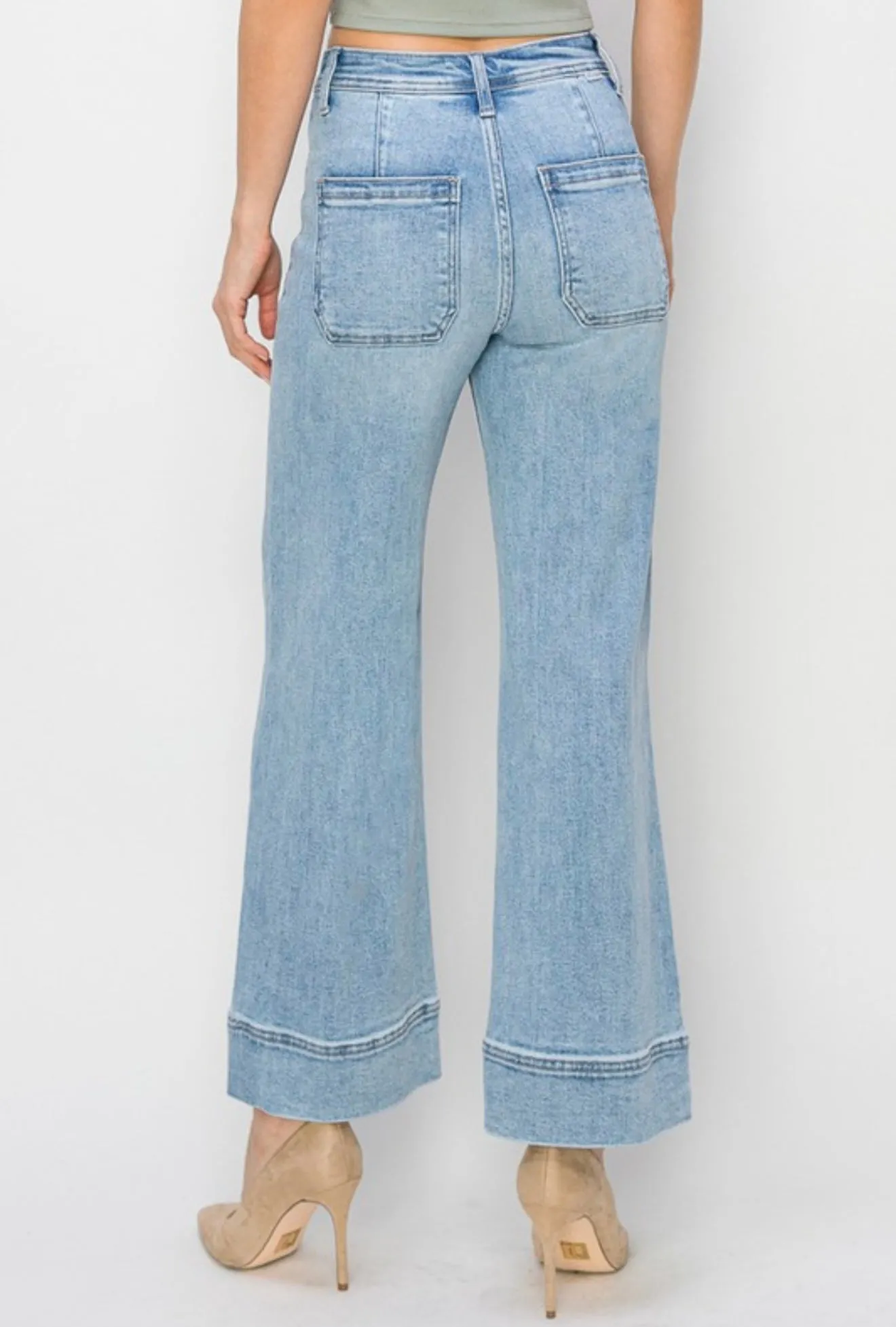 Lexi Crop Wide Leg Jeans