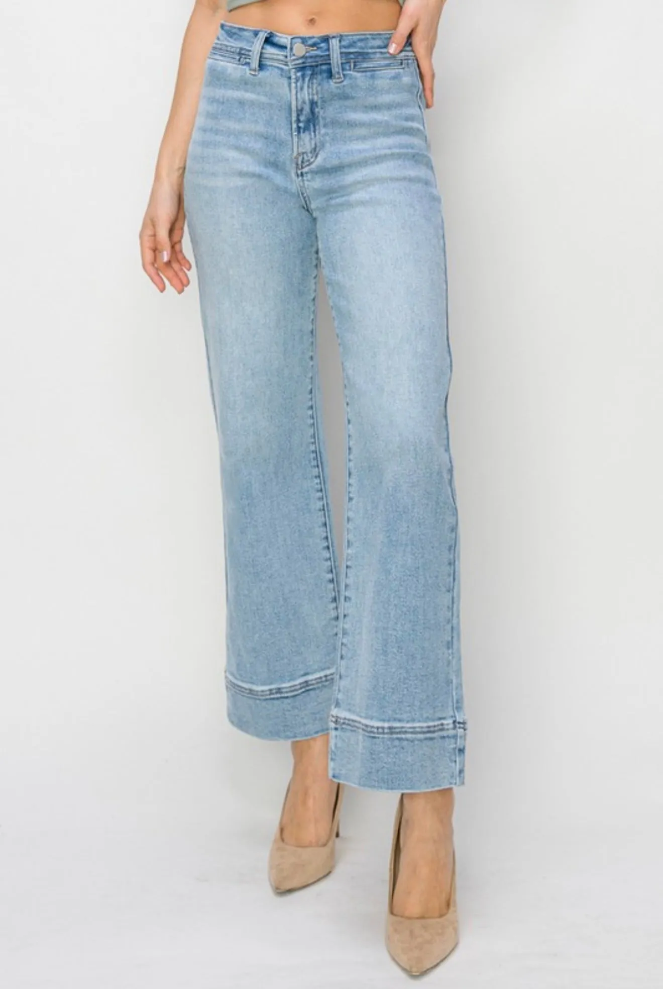 Lexi Crop Wide Leg Jeans