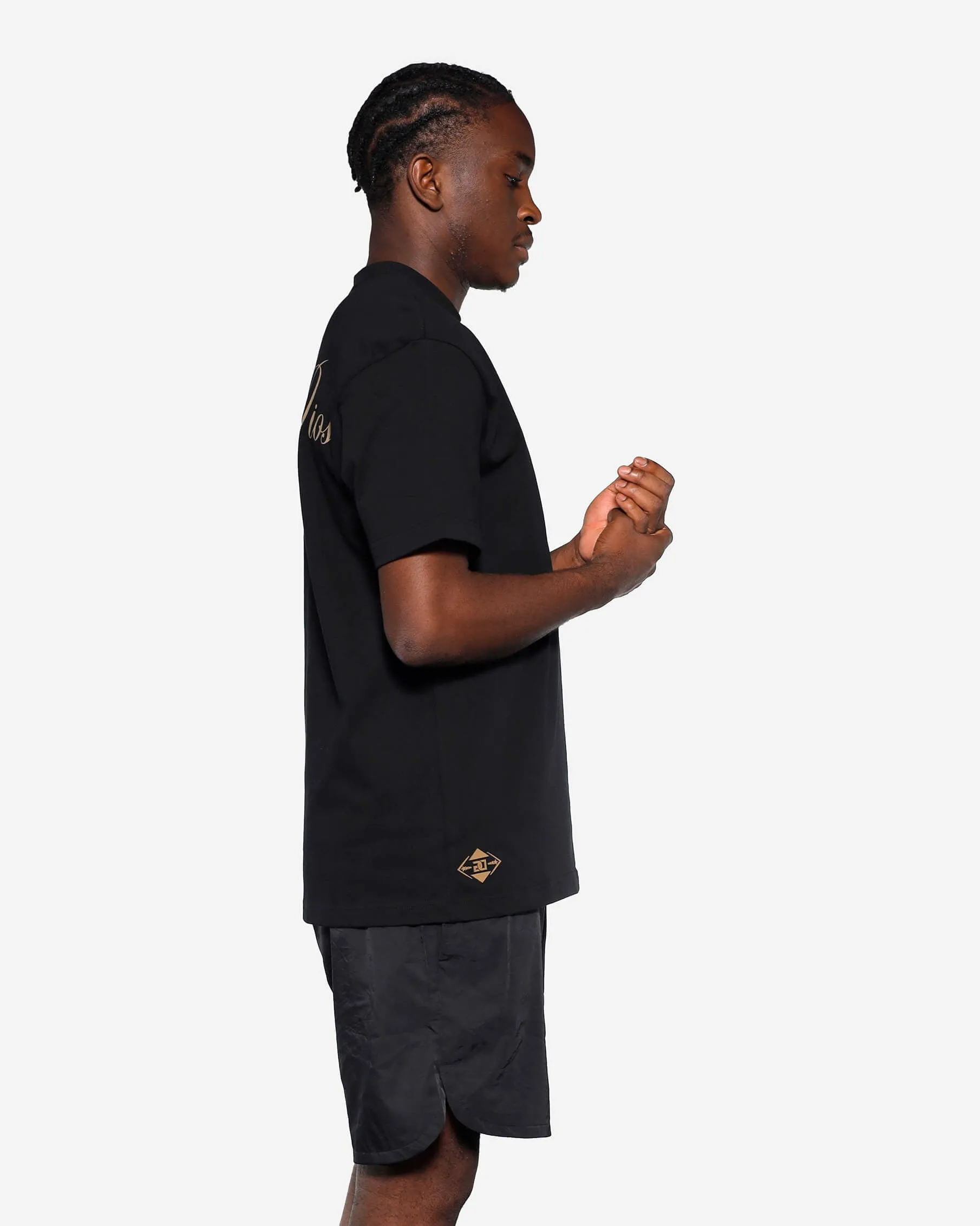 Live in Luxury Oversized T-Shirts Black