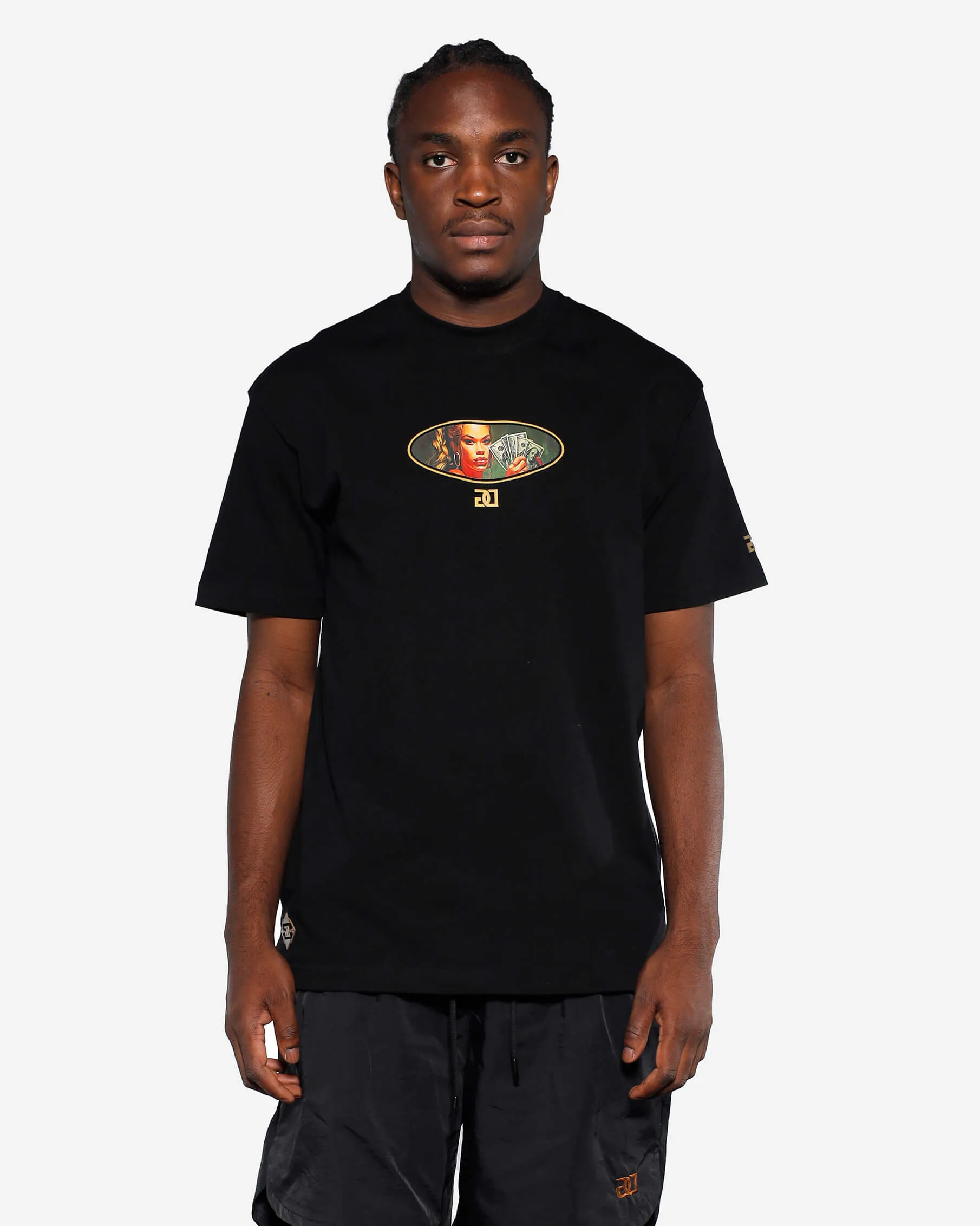 Live in Luxury Oversized T-Shirts Black