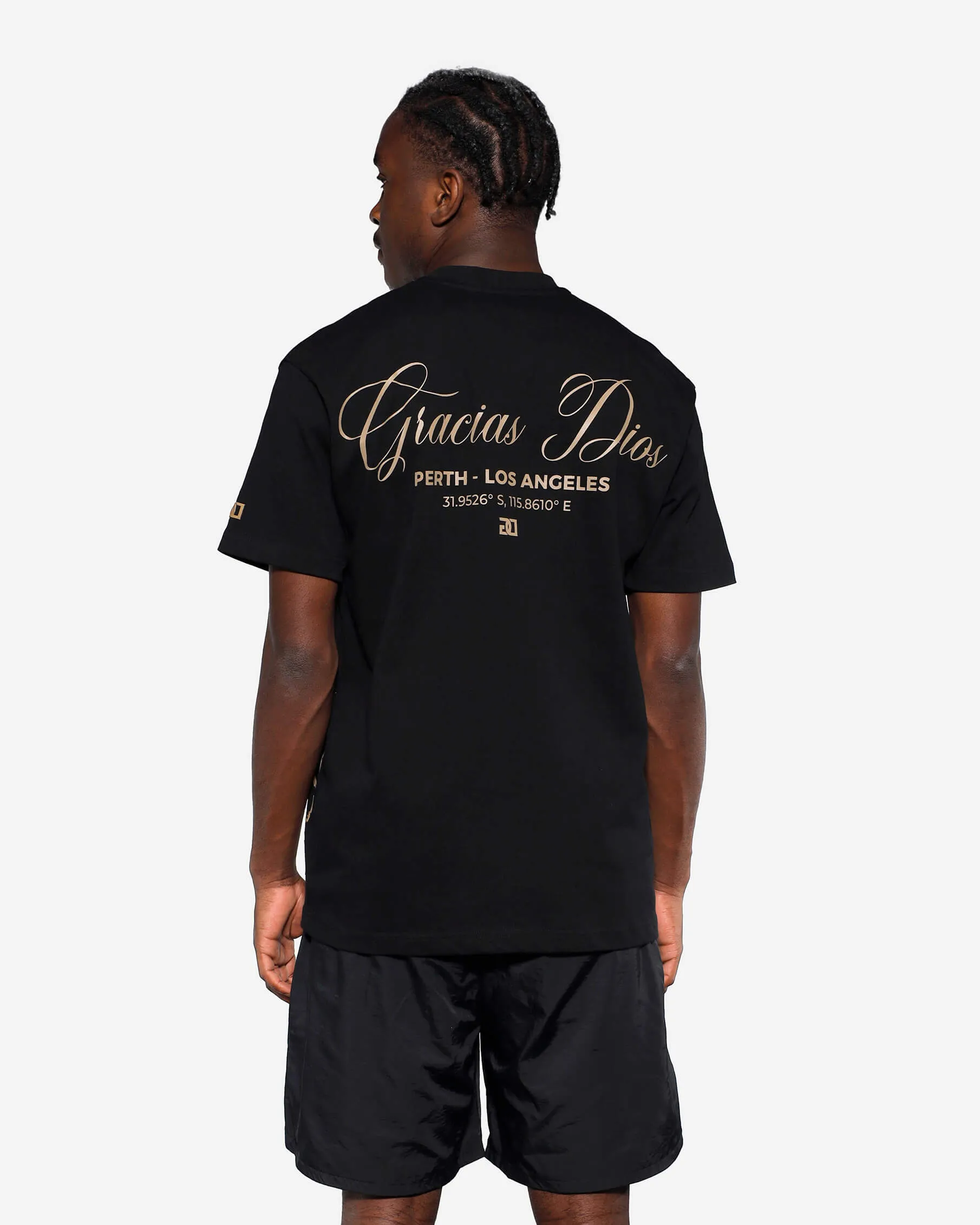 Live in Luxury Oversized T-Shirts Black