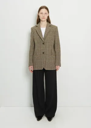 Longline Wool Blazer