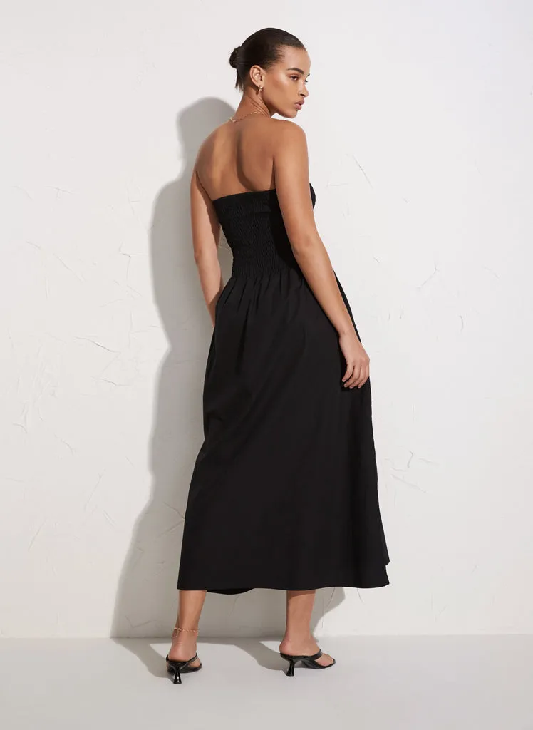 Madella Midi Dress (Black)