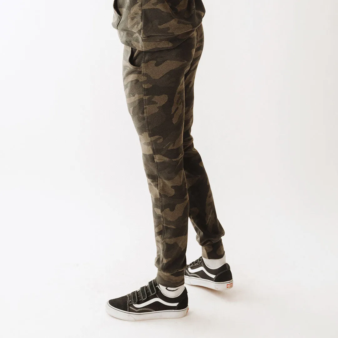 Men's At Ease Joggers, Green Camo