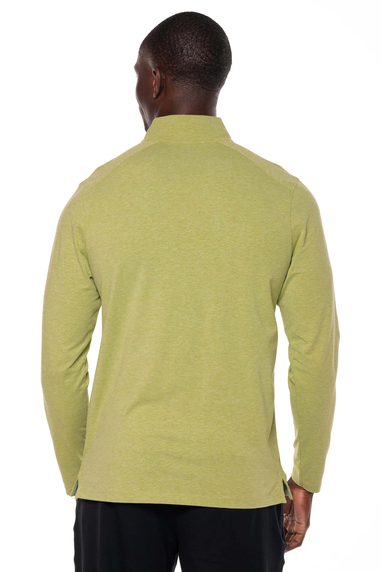 Men's Sonora Quarter-Zip | Willow Green Heather