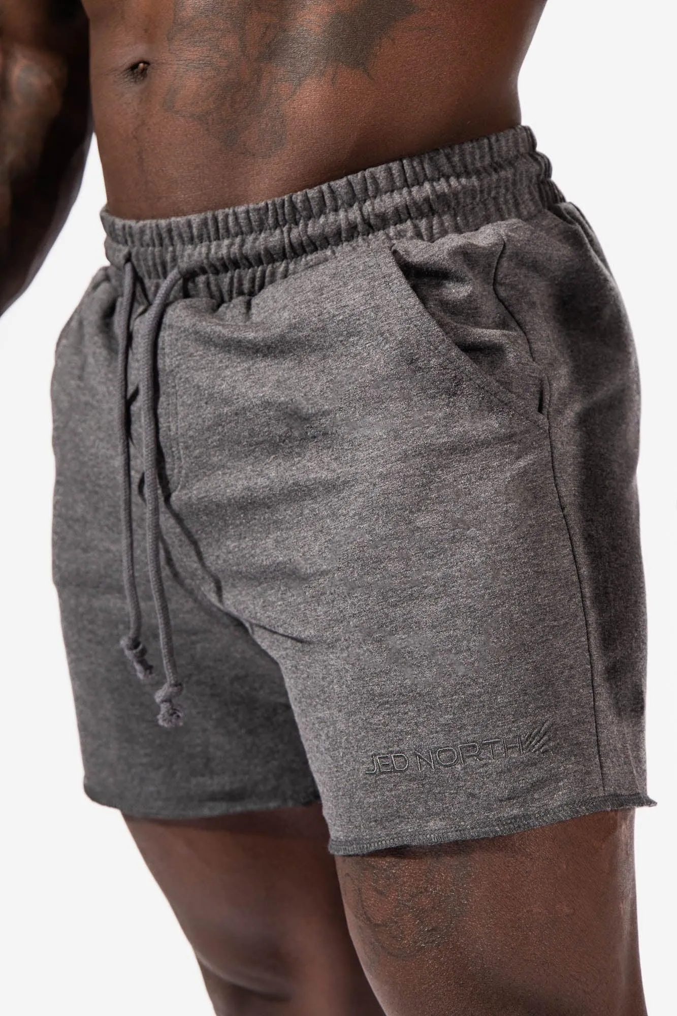 Motion 5'' Varsity Sweat Shorts - Dark Gray