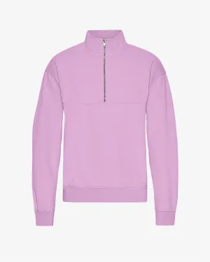 Organic Quarter Zip - Cherry Blossom