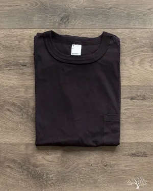 Pima Cotton Pocket Tee - Black