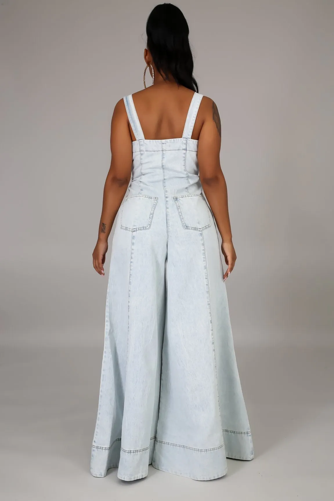 Ramsey denim jumpsuit