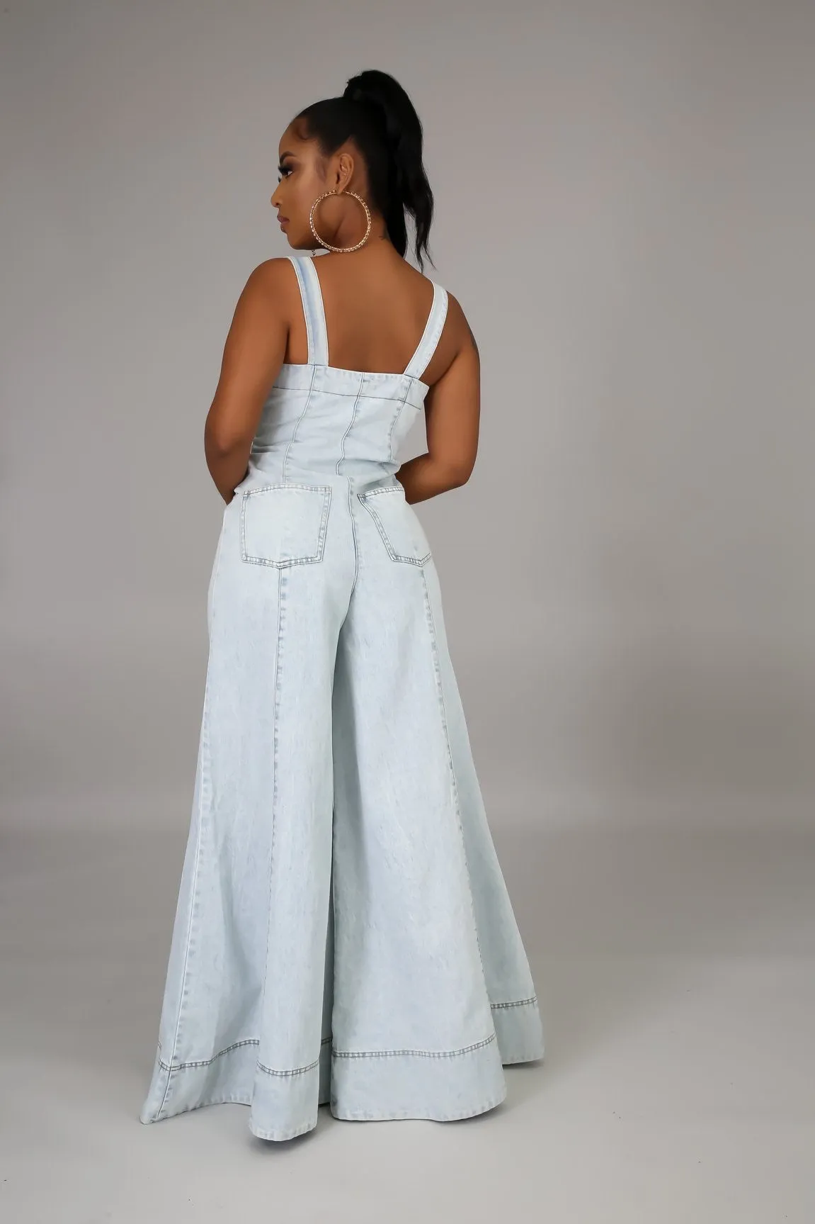 Ramsey denim jumpsuit