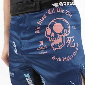 SPLATTER V2 Navy Blue Shorts (Regular Length)