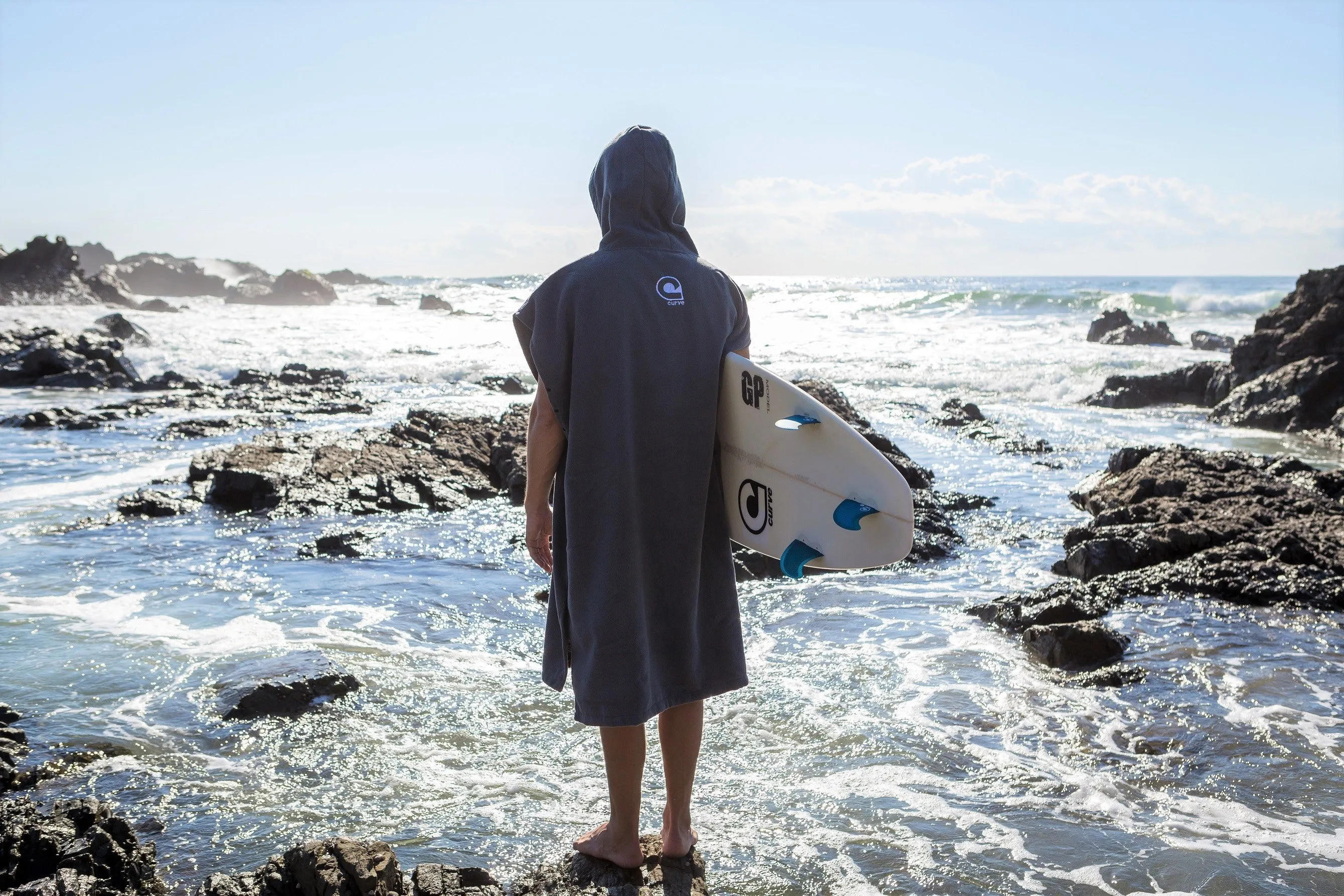 Surf Poncho Towel - Microfibre - 4 sizes