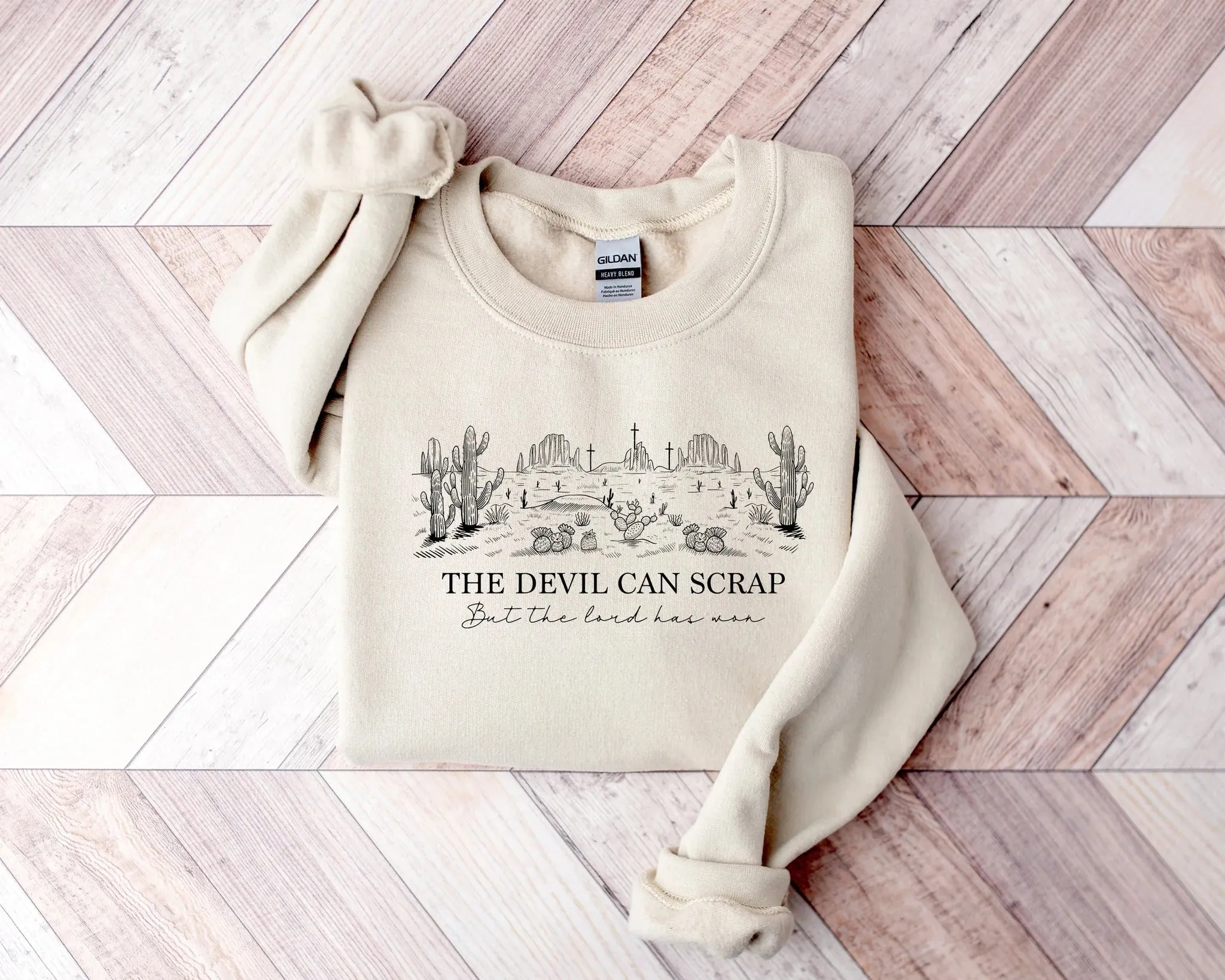 The Devil Can Scrap Tee or Sweatshirt