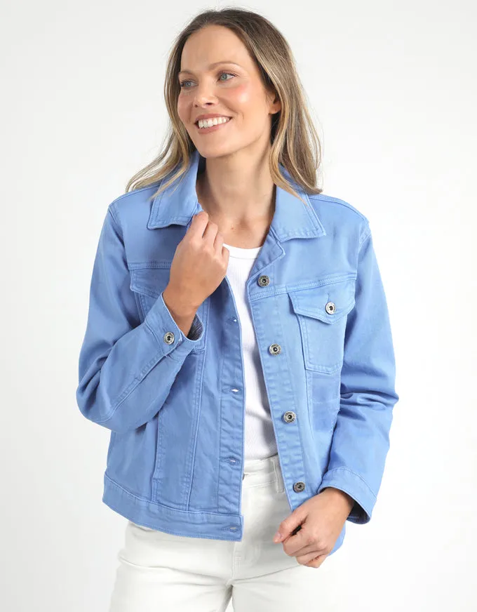 Tilly Denim Jacket Cerulean