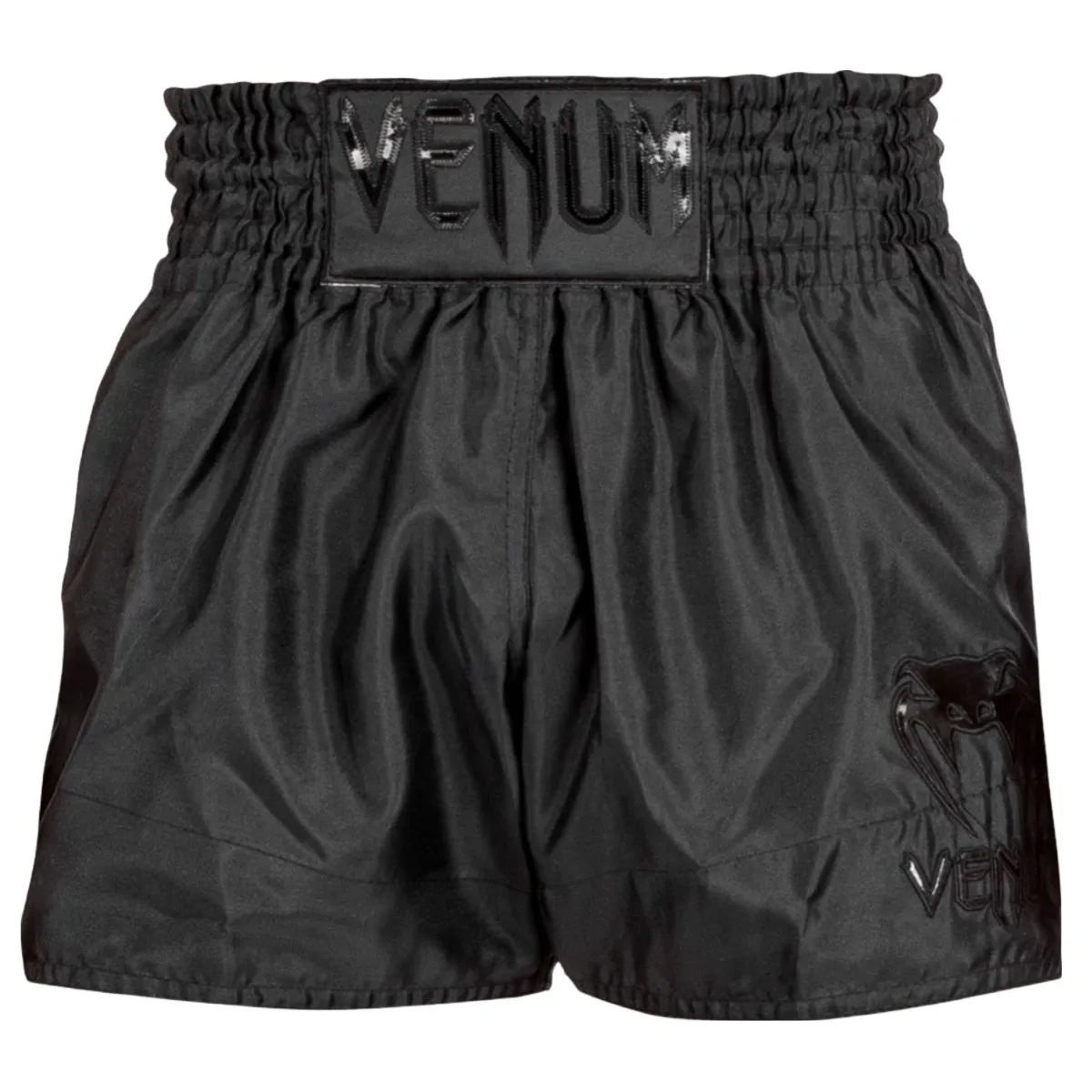 Venum Classic Muay Thai Shorts Black/Black